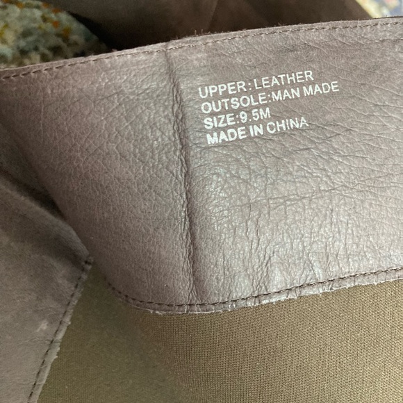 Knee Length Suede Boots/Leather | Women’s 9.5 M - Picture 5 of 11